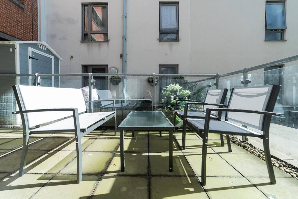 Liverpool St Shoreditch London Terrace Apartment Exterior photo
