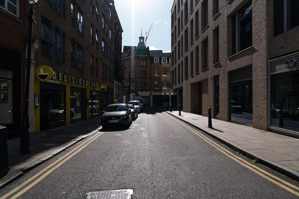 Liverpool St Shoreditch London Terrace Apartment Exterior photo